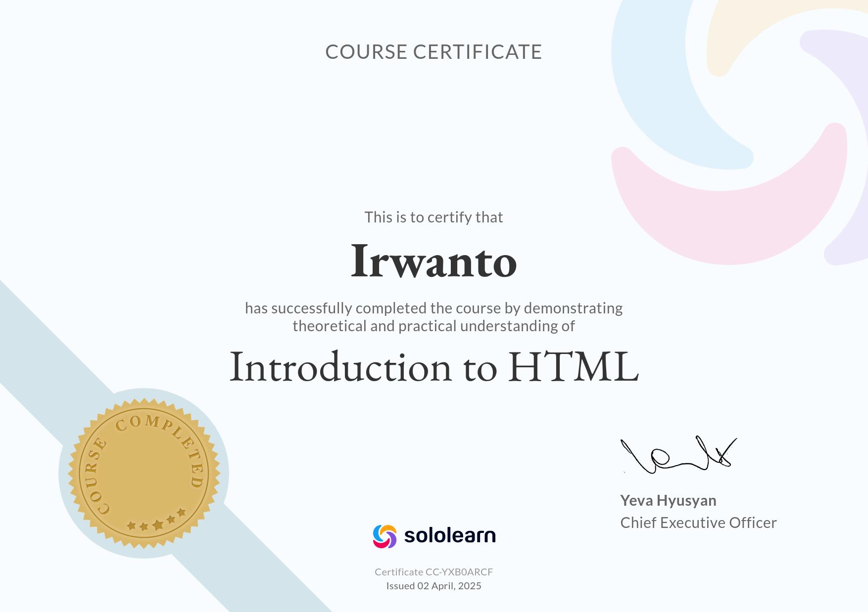 Intruduction to HTML