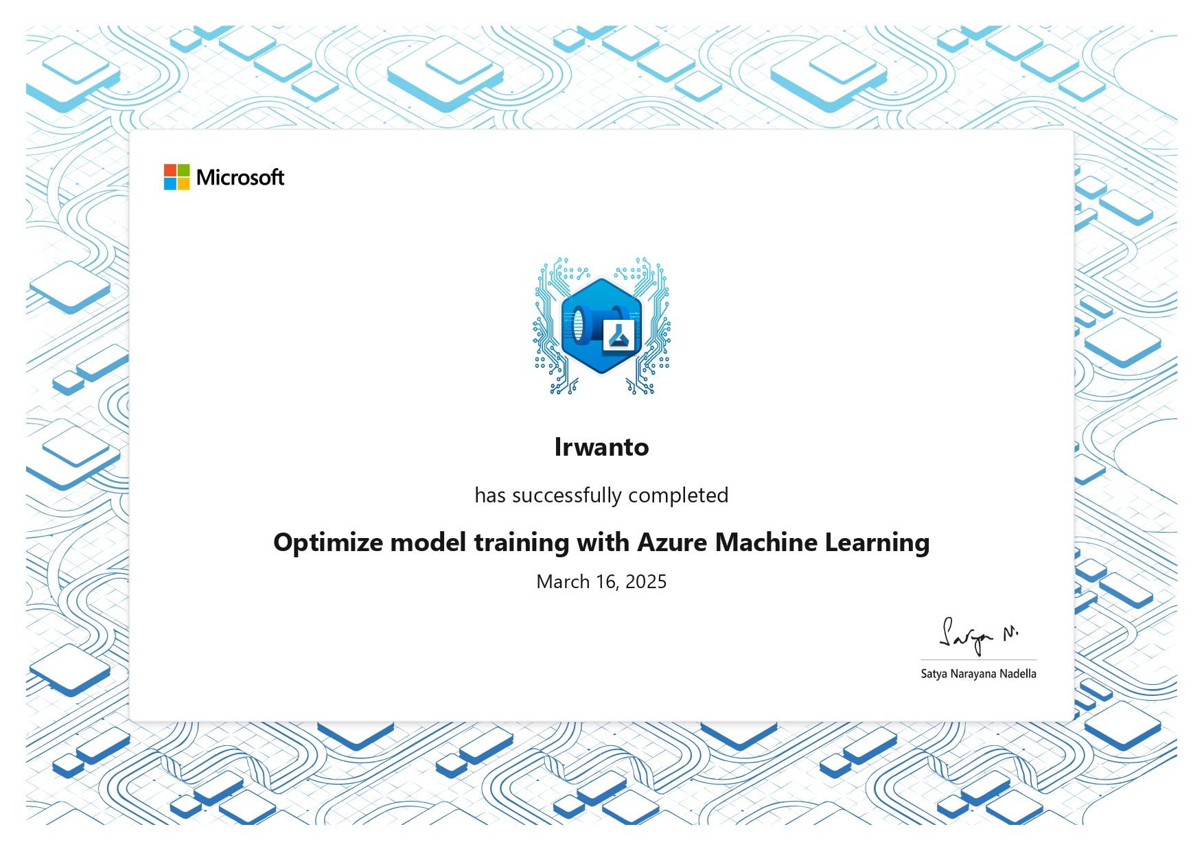 Optimize model training with Azure Machine Learning